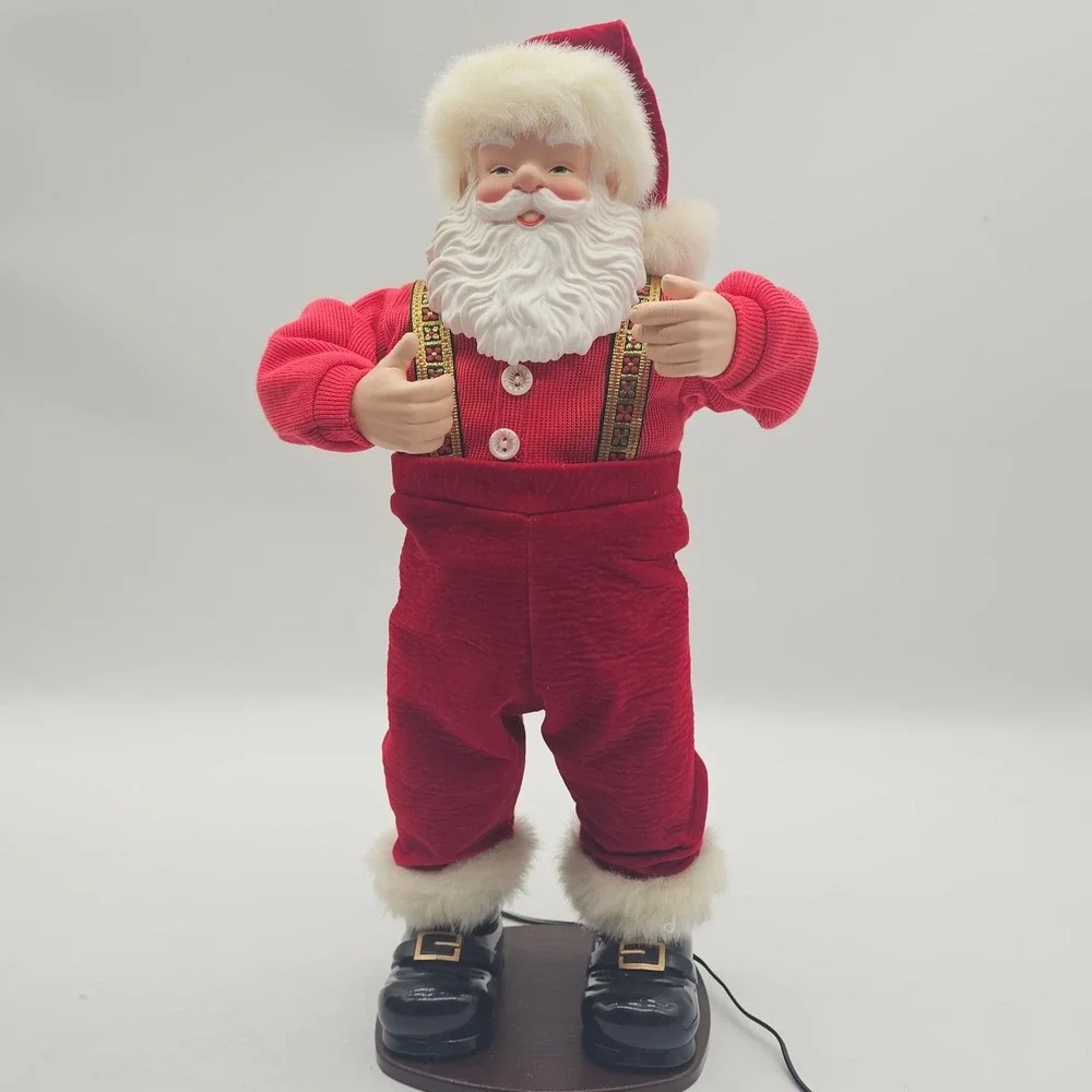Jingle Bell Rock Santa Edition #1 Vintage 1998 Animated Dancing